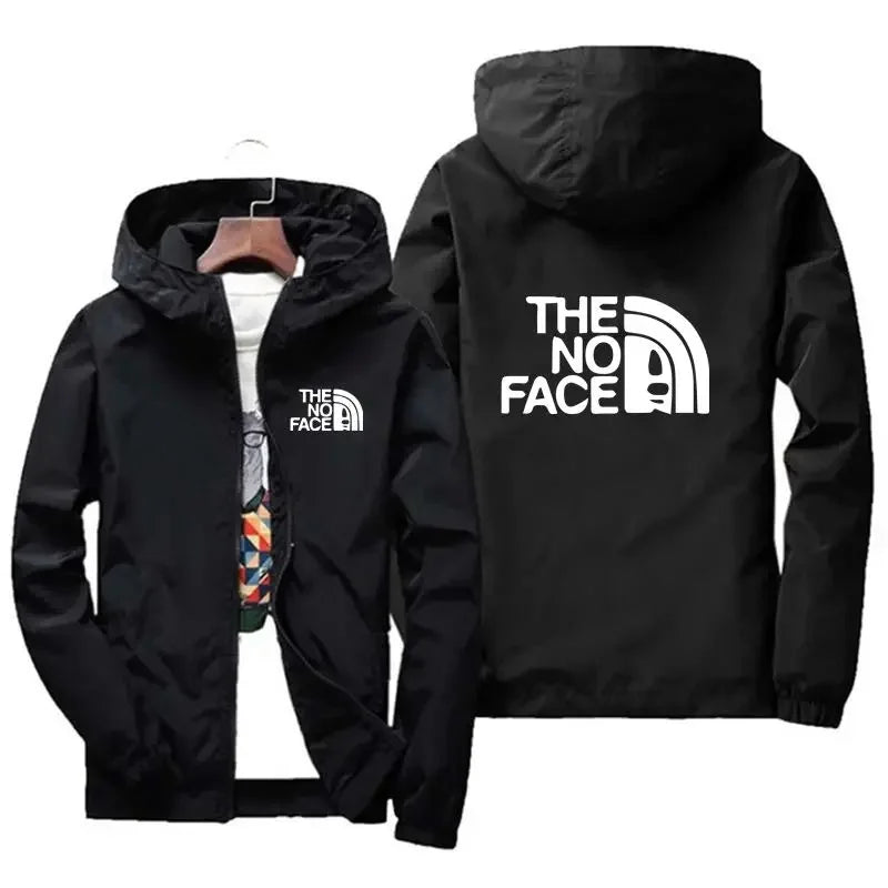 2026 new sports jacket men's spring fashion casual outdoor large size s-7XL windproof zipper hooded top
