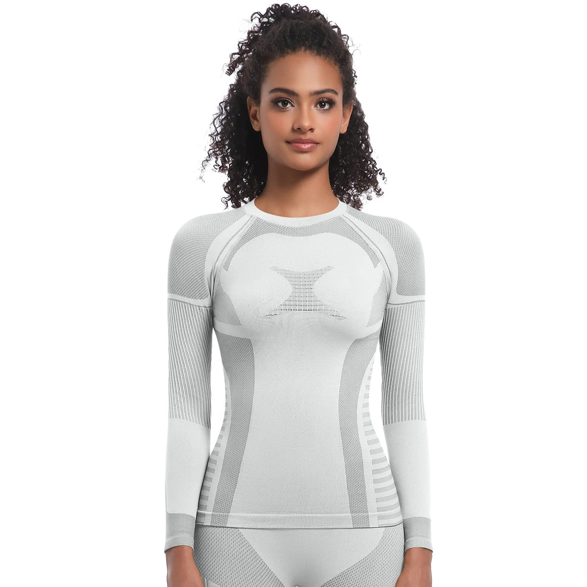 Outdoor Running Fitness Sports Yoga Long Sleeves for Woman Slim Casual Cycling and Skiing Workout Women Seamless Yoga Top