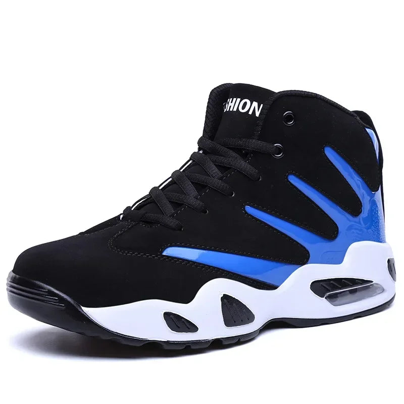 Fashion Breathable Running Shoes for Men Versatile Basketball Designer Sport Shoe Tenis Hombres High Top Sneakers