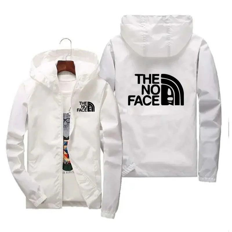 2026 new sports jacket men's spring fashion casual outdoor large size s-7XL windproof zipper hooded top
