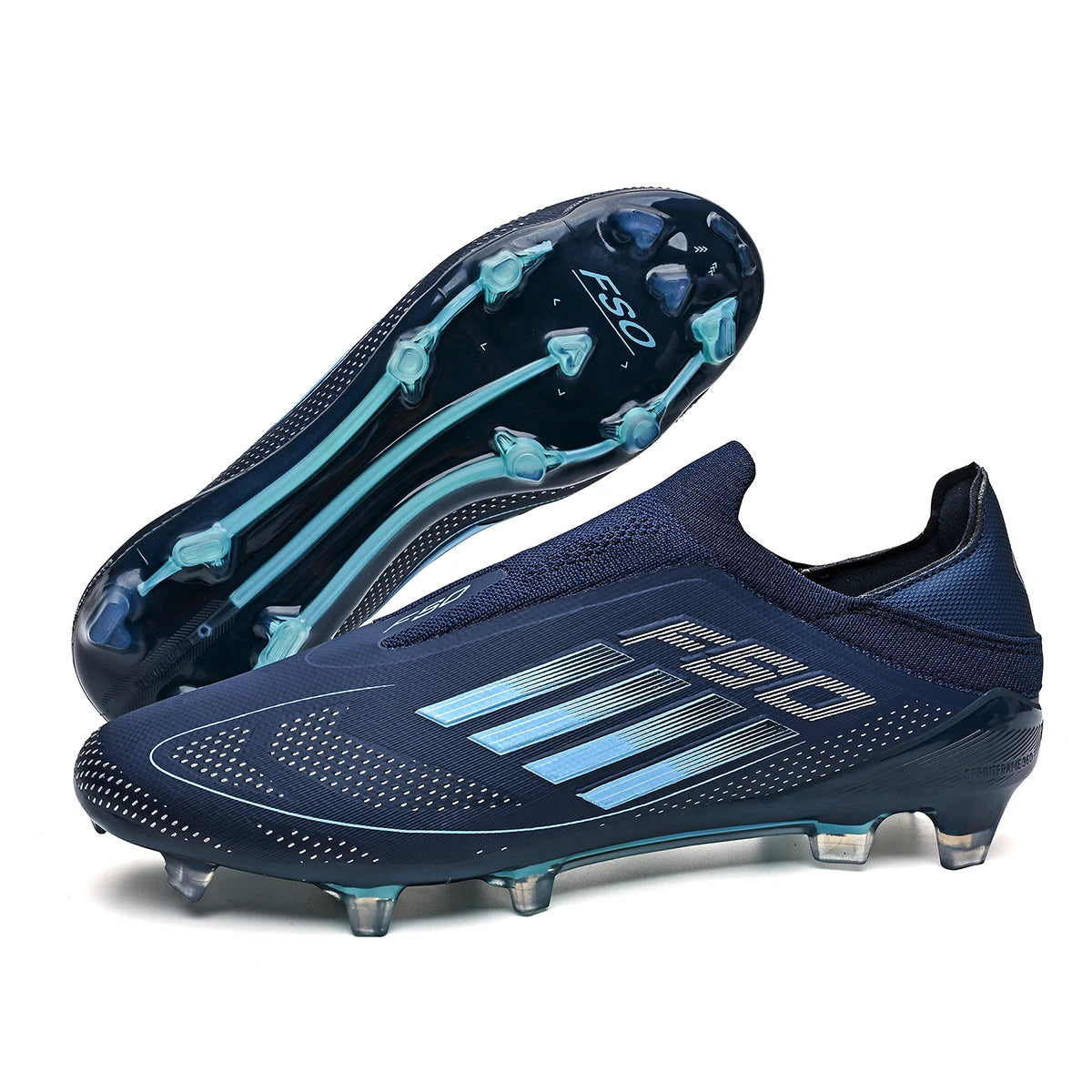 New Men Soccer Shoes Training Boys Breathable Adult Long Spikes Cleats Outdoor Sport Football Boots Non Slip Match Comfortable