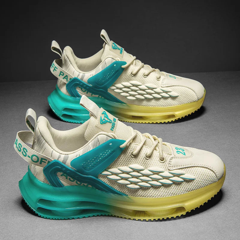 Shoes For Men Breathable Men's Sneakers Fashion Comfortable Casual Shoes Tenis Sport Running Shoes New Popcorn camouflage shoes