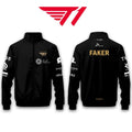 2025 World Championship T1 Team Jackets Jersey SKT Faker LCK Esports Club Training Uniform Men Women Autumn/winter Sports Jacket