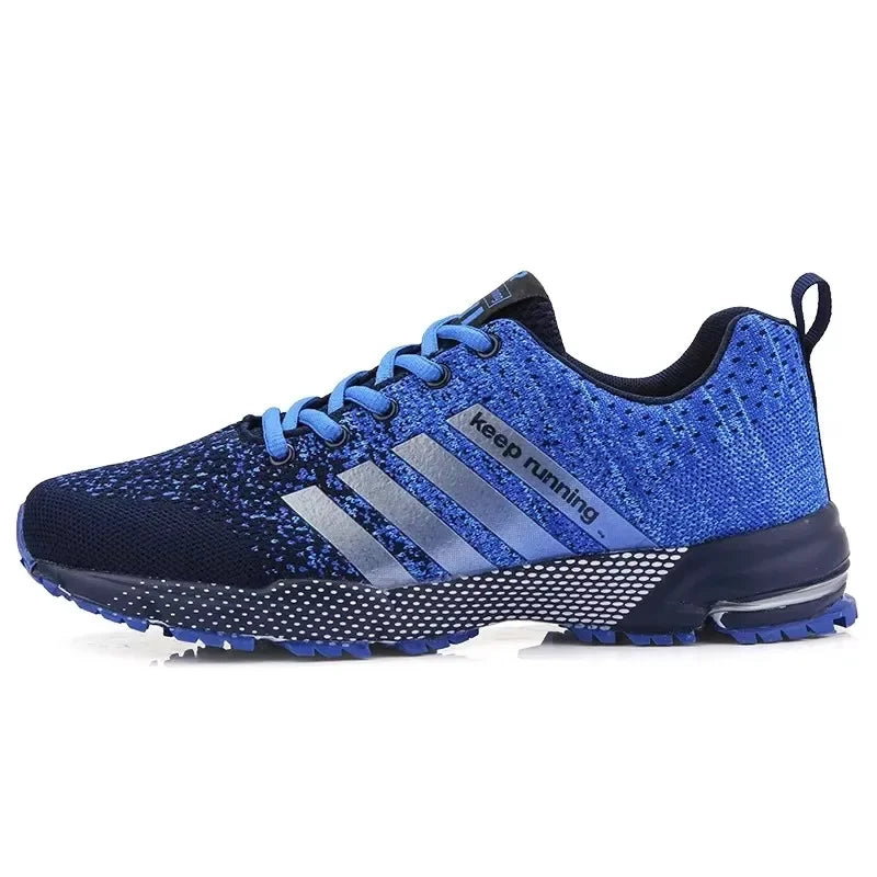 2025 Hot Sale Men's Running Shoes Keep Running Breathable Mesh Sneakers Lightweight Outdoor Gym Jogging Trainers Comfort Shoes