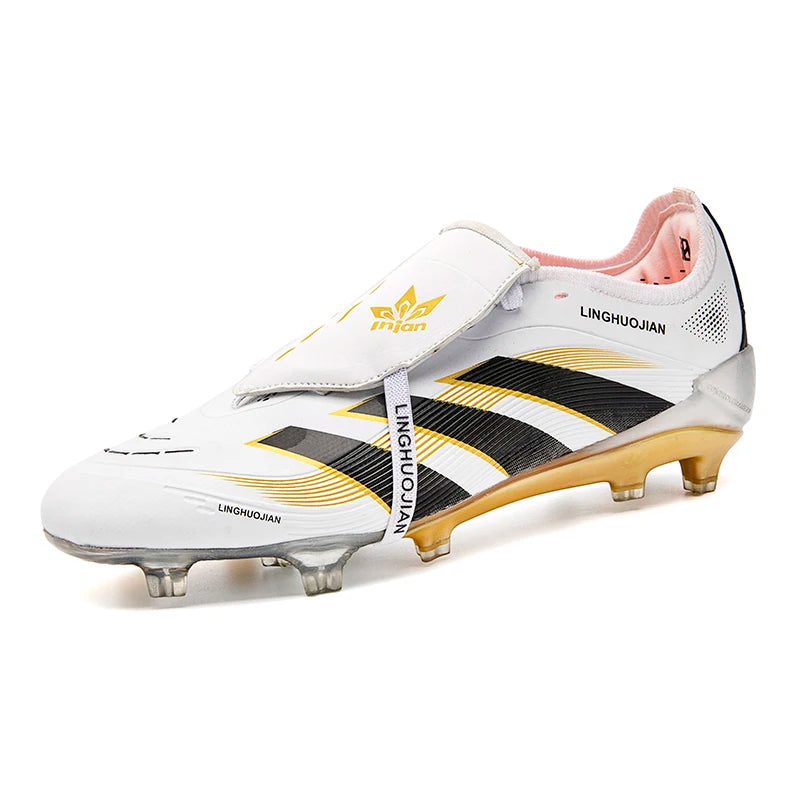 New Men Football Boots Non-Slip High-quality Soccer Shoes Grass Cleats High-top Futsal Sneakers Match Indoor Hot-selling Outdoor