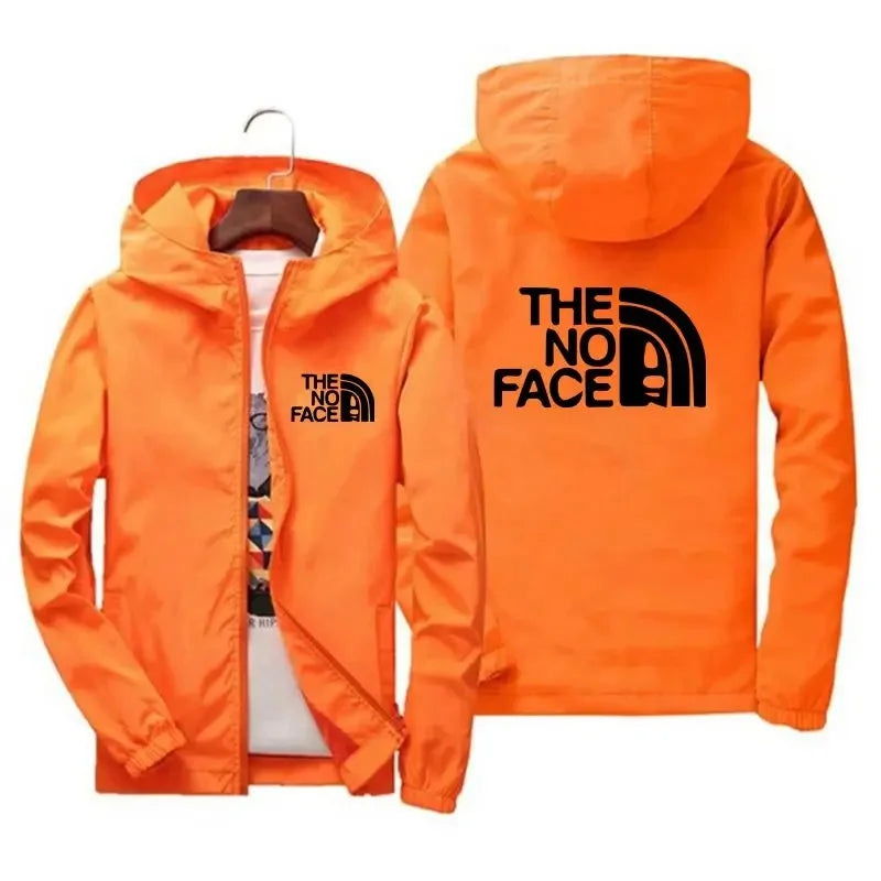 2026 new sports jacket men's spring fashion casual outdoor large size s-7XL windproof zipper hooded top