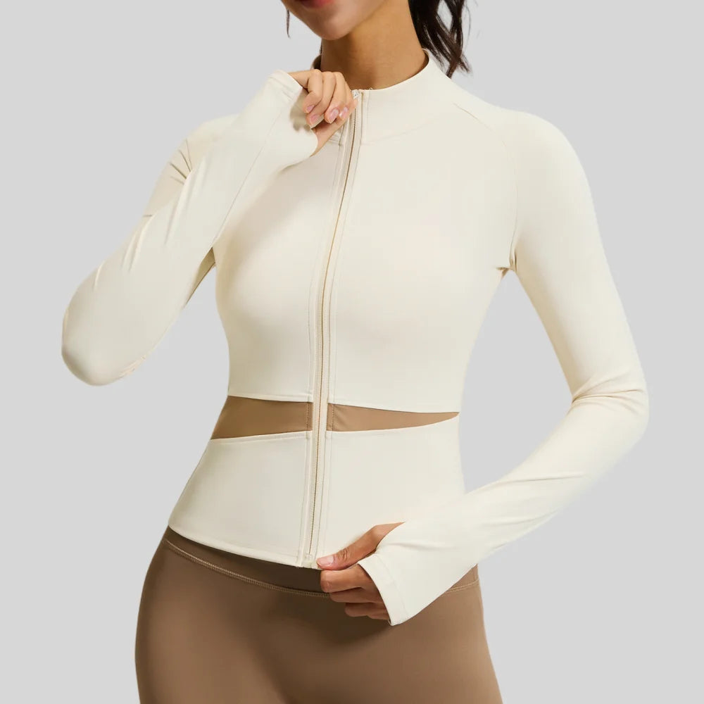 Women's Sports Wear For Fitness Jogging Long Sleeve Naked Feel Gym Woman Sport Shirt Yoga Top Female Workout Tops T-shirt