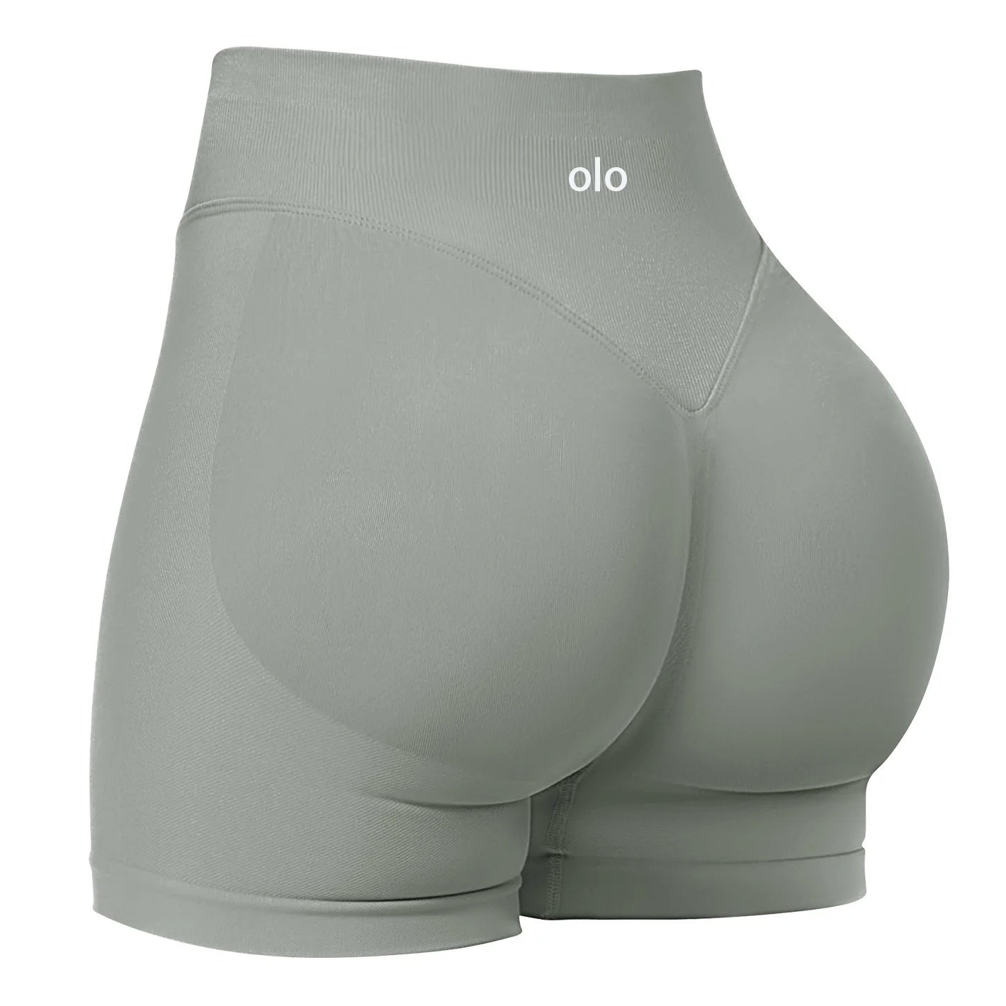 Yoga shorts luxury high waisted hip lifting quick drying sports pants high elasticity seamless women's clothing fitness shorts