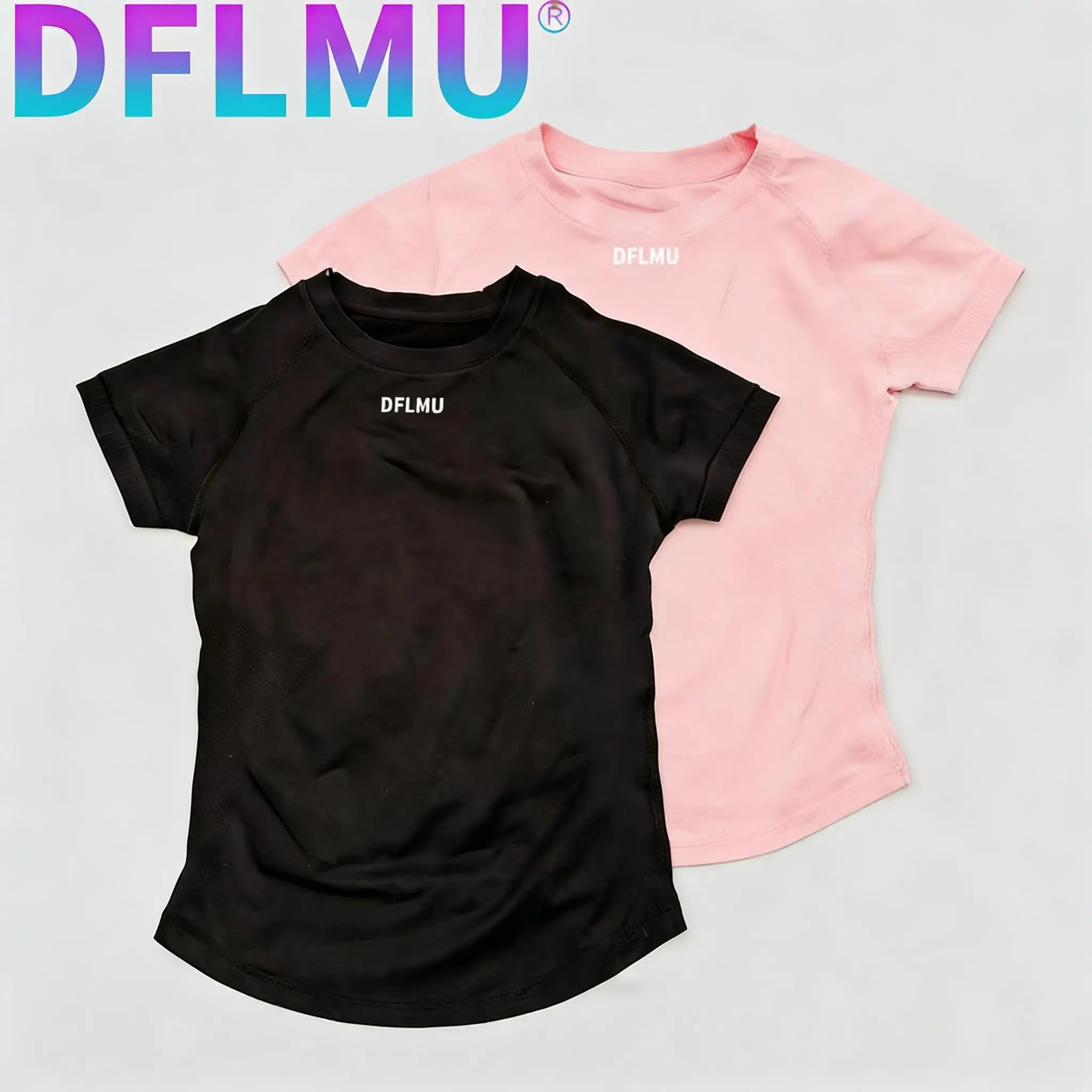 Women's Yoga clothing running Square Neck fitness T shirt DFLMU shirts Tank Top Bra beautiful back sports Workout