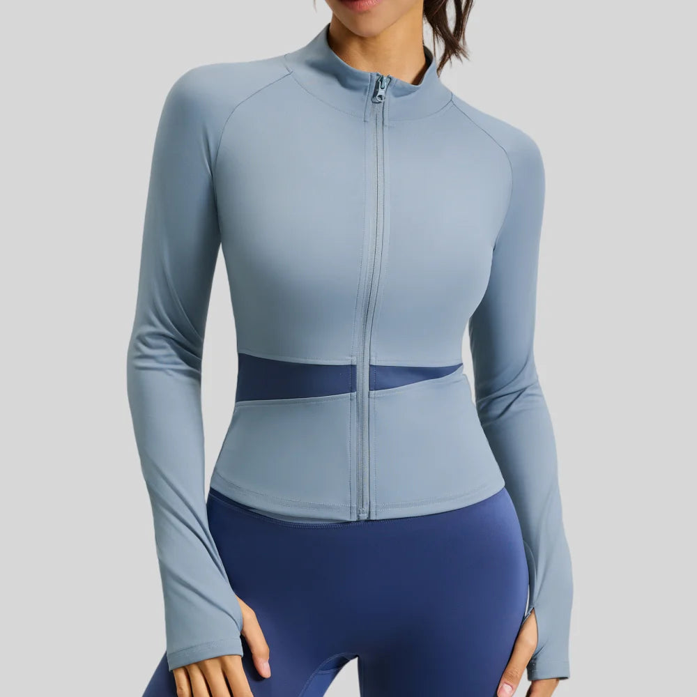 Women's Sports Wear For Fitness Jogging Long Sleeve Naked Feel Gym Woman Sport Shirt Yoga Top Female Workout Tops T-shirt