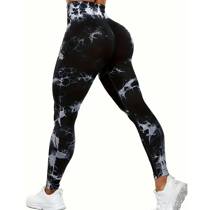 Pantalones de yoga para mujer, leggings deportivos sin costuras de cintura alta, push up, mallas de mujer, ropa de gimnasio para hacer ejercicio
