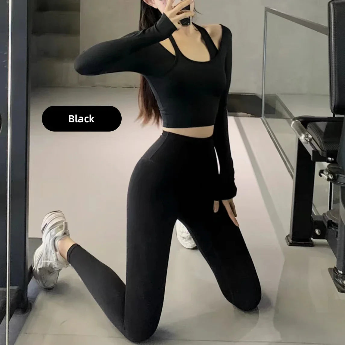 Yoga Leggings Women Fitness Running High Waist Slim Pants Push Up Sports Gym Jogging running Female Workout long pants👖👍️