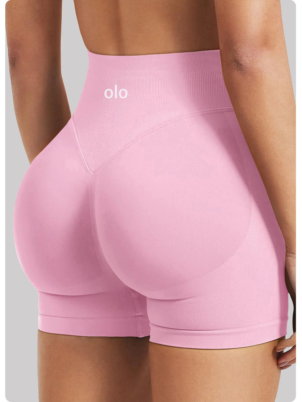 Yoga shorts luxury high waisted hip lifting quick drying sports pants high elasticity seamless women's clothing fitness shorts
