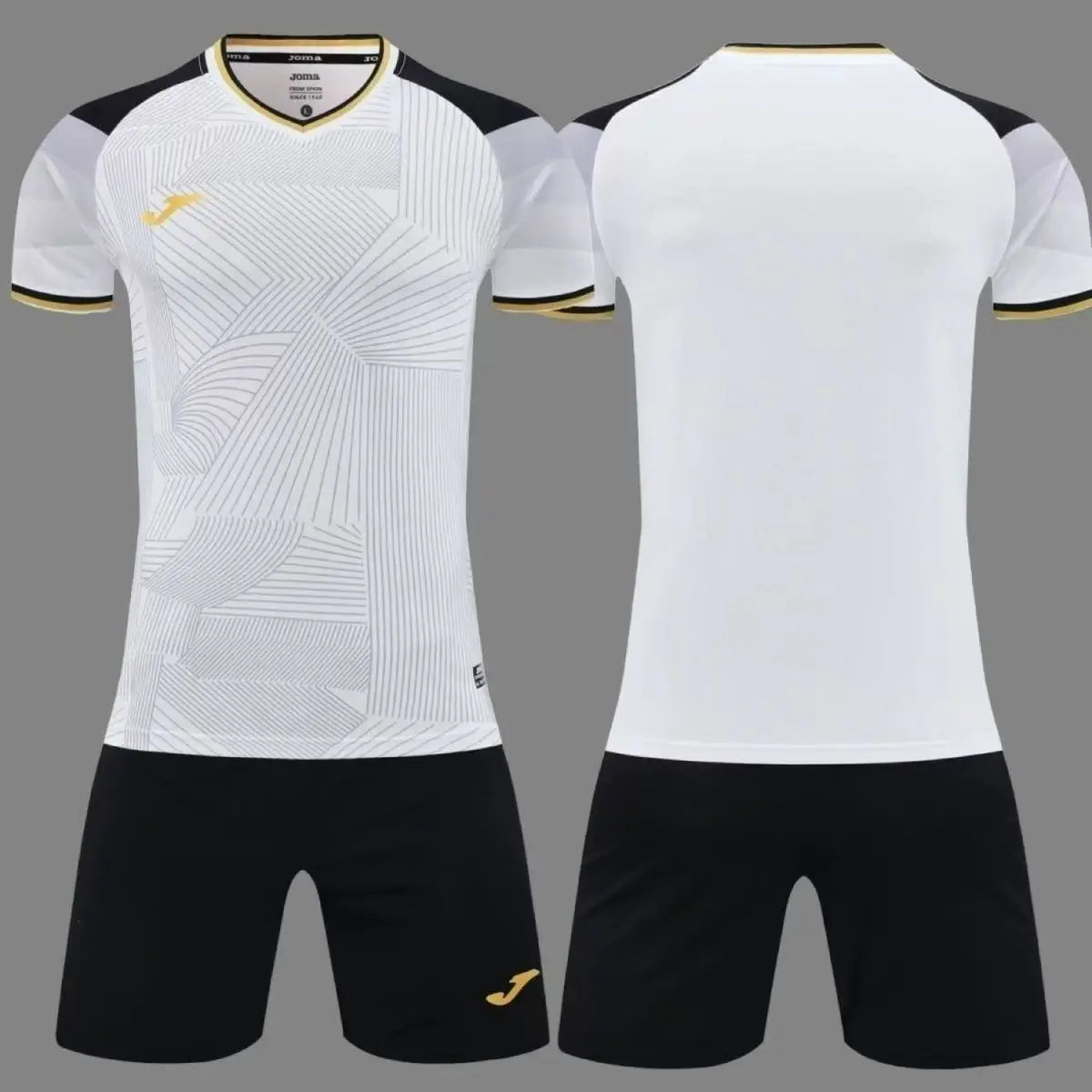 JOMA men's women's jerseys fashionable and simple tops shorts set, quick drying and moisture absorbing, competition and training