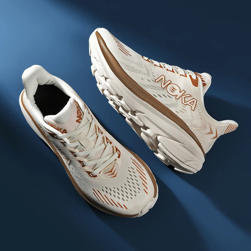 Marathon Running Shoes High Quality Men's Breathable Lightweight Couple Comfort Sports Non-slip Casual Outdoor Training Sneakers