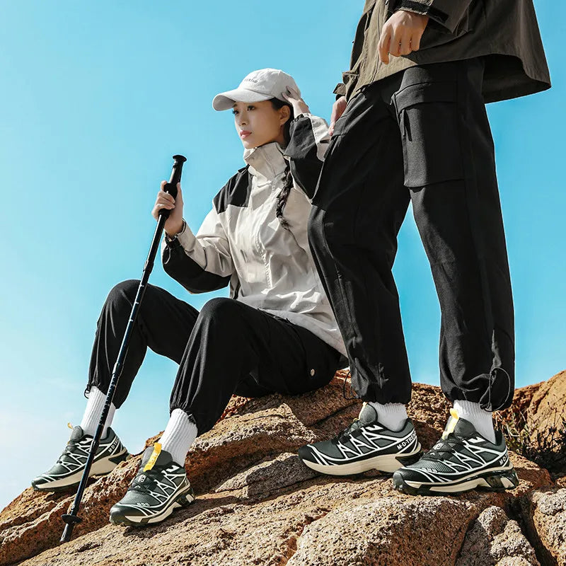 Men's Hiking Shoes Classic Hike Couple Outdoor Fashionable Resistant Cushioning Sports Shoes Women Comfortable Jogging Sneakers