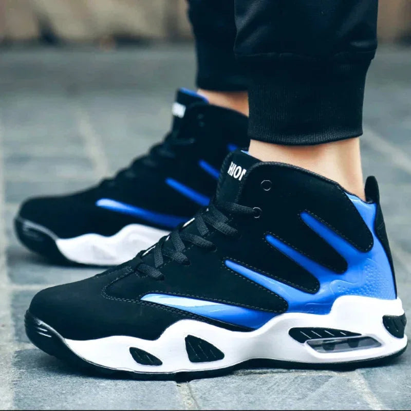 Fashion Breathable Running Shoes for Men Versatile Basketball Designer Sport Shoe Tenis Hombres High Top Sneakers