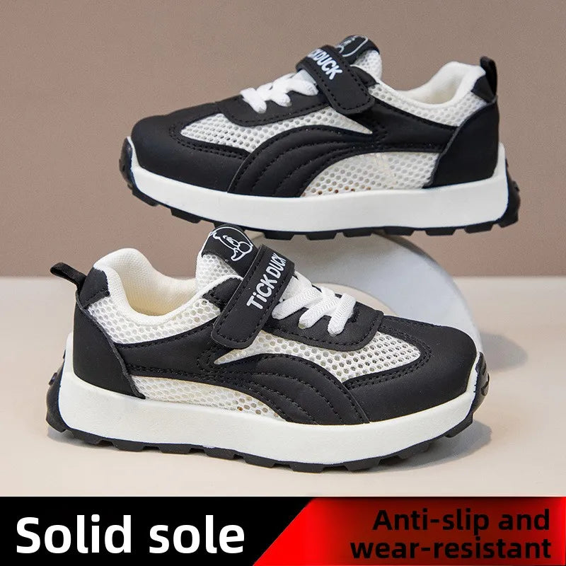 Children's Sneakers for Boy Lightweight Versatile Tennis Shoes for Girls Fashion Causal Kids School Running Basketball Shoes Hot