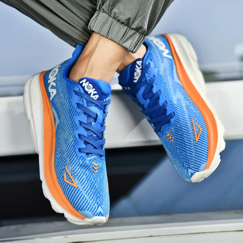 Zapatillas deportivas de running para hombre, con placa de carbono, maratón, zapatillas deportivas para mujer, ligeras, informales, atléticas, antideslizantes