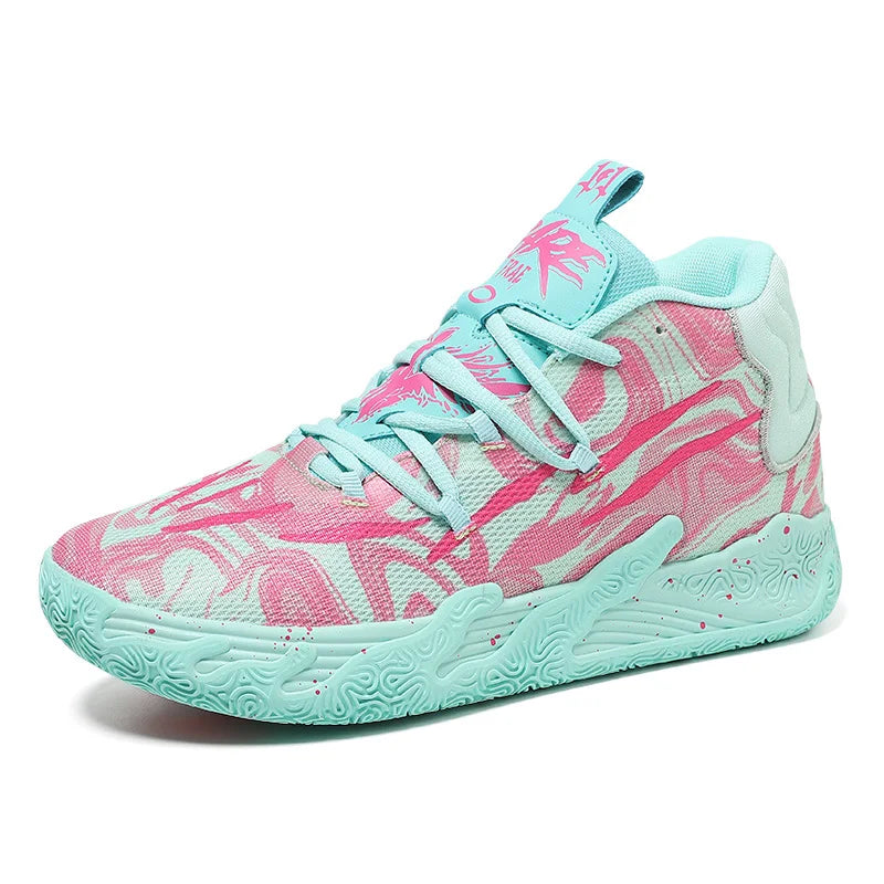 2026 Basketball Shoes for Men Cushioning Basketball Sneaker Women Kids High-top Outdoor Sport Sneakers Breathable Athletic Shoes