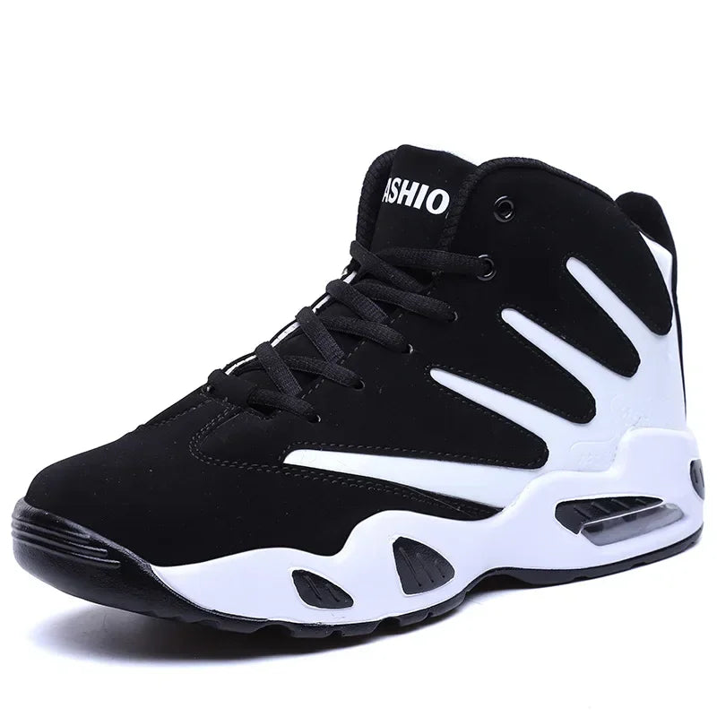 Fashion Breathable Running Shoes for Men Versatile Basketball Designer Sport Shoe Tenis Hombres High Top Sneakers