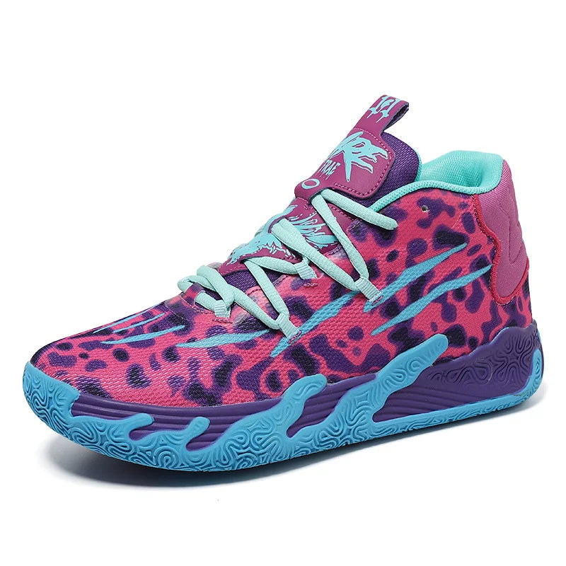 2026 Basketball Shoes for Men Cushioning Basketball Sneaker Women Kids High-top Outdoor Sport Sneakers Breathable Athletic Shoes