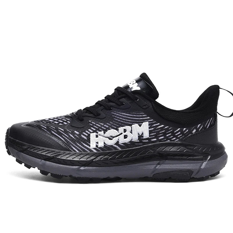 Men's Marathon Shoes Running Shoes Breathable High elasticity Cushioning Male Lightweight Sports Shoes Fitness Training