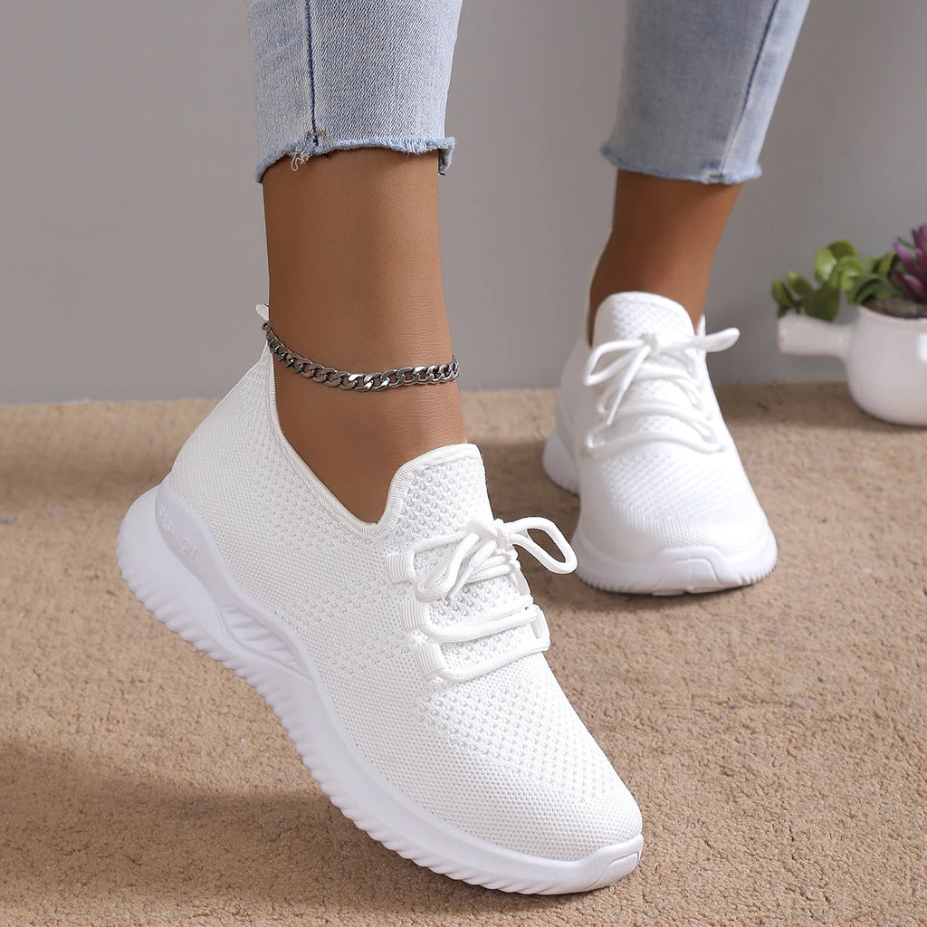 Women Running Shoes Breathable Casual Sneakers Lightweight Gym Outdoor Sport Comfortable