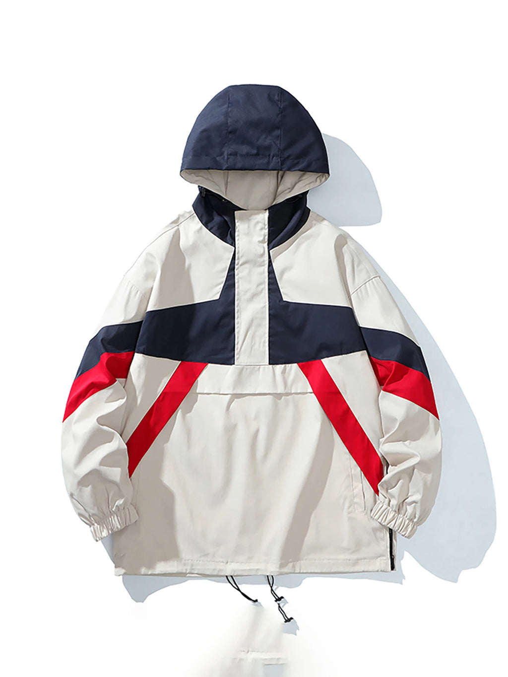 Women's Sports Sweatshirt Jacket Hoodie Half-zip Lightweight Hooded Stand Collar Jacket Coat Patchwork Outdoor Hiking Climbing
