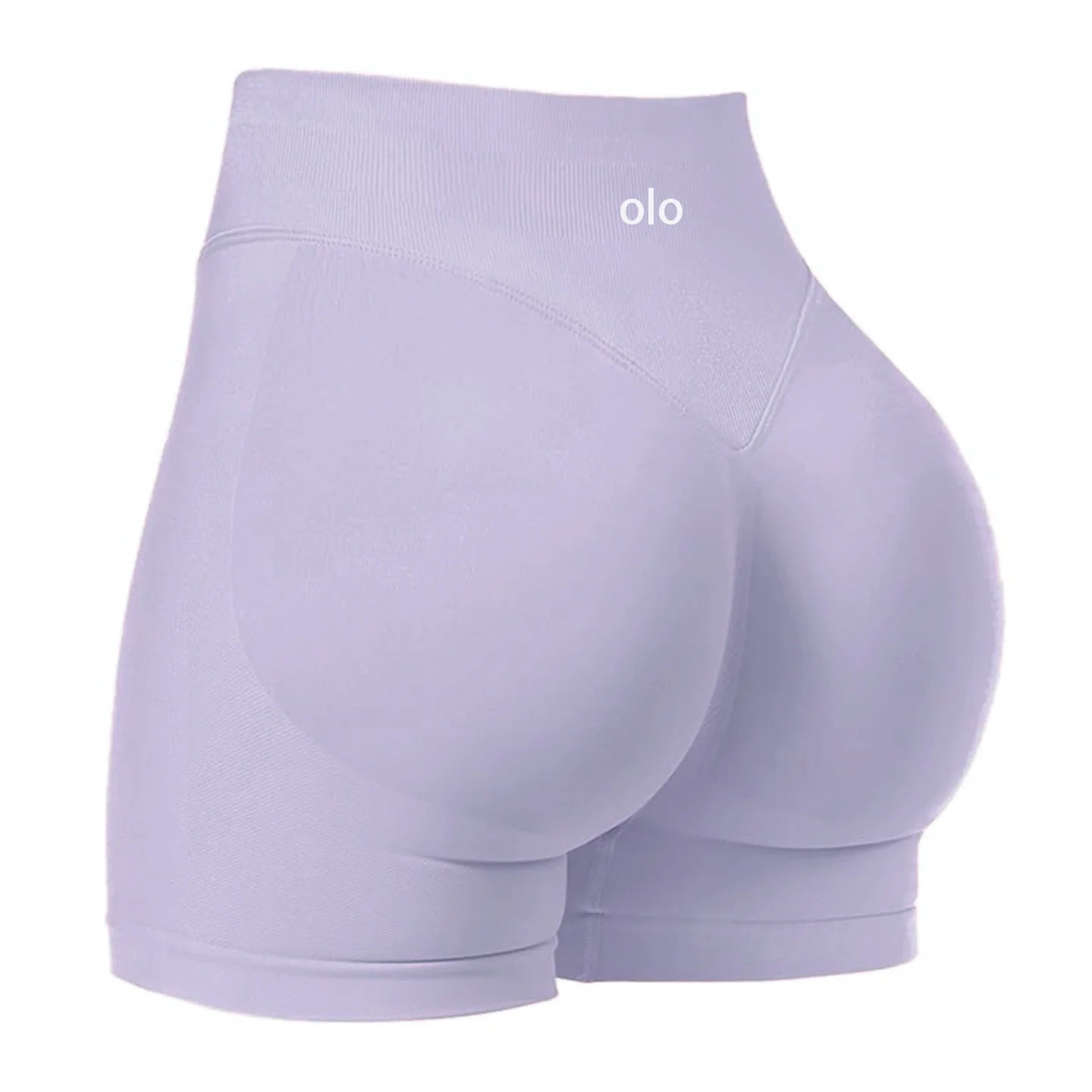 Yoga shorts luxury high waisted hip lifting quick drying sports pants high elasticity seamless women's clothing fitness shorts