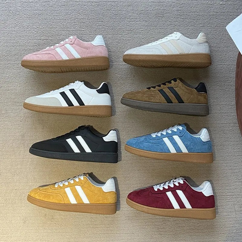 2025 Women Sports Shoes Fashion Casual Flats Vulcanize Shoes Ladies Outdoor Walking Sneakers Women Comfortable Classical Shoe
