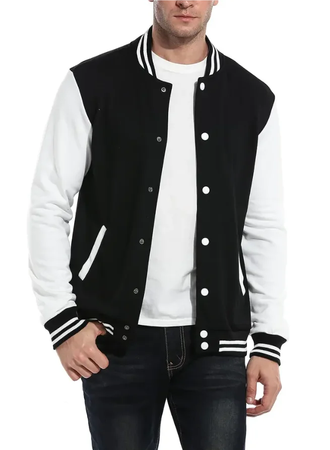 American Men's Fashion Element Jacket Casual Baseball Uniform Autumn and Winter Jacket Fashion Casual Couple Jacket Jacket