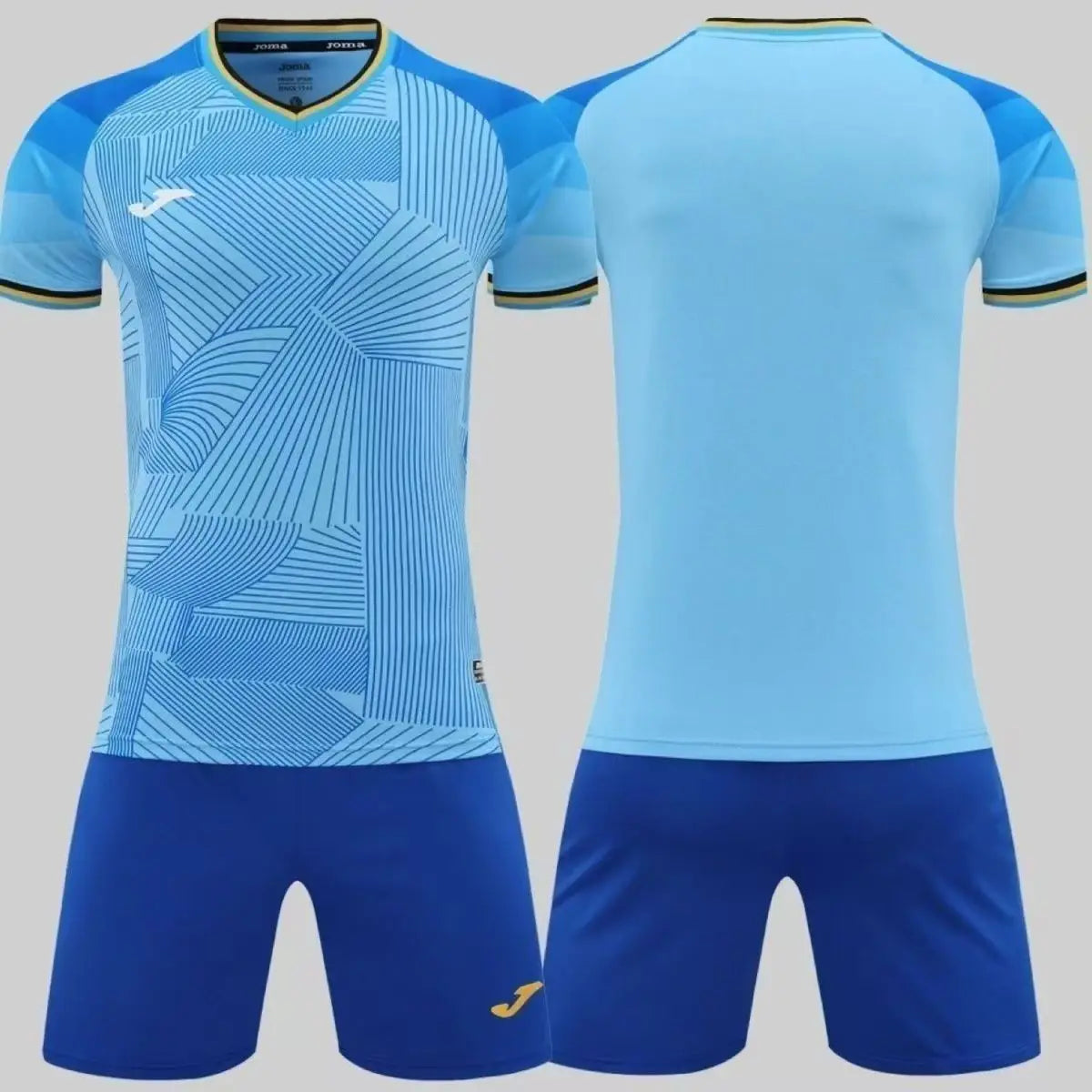 JOMA men's women's jerseys fashionable and simple tops shorts set, quick drying and moisture absorbing, competition and training