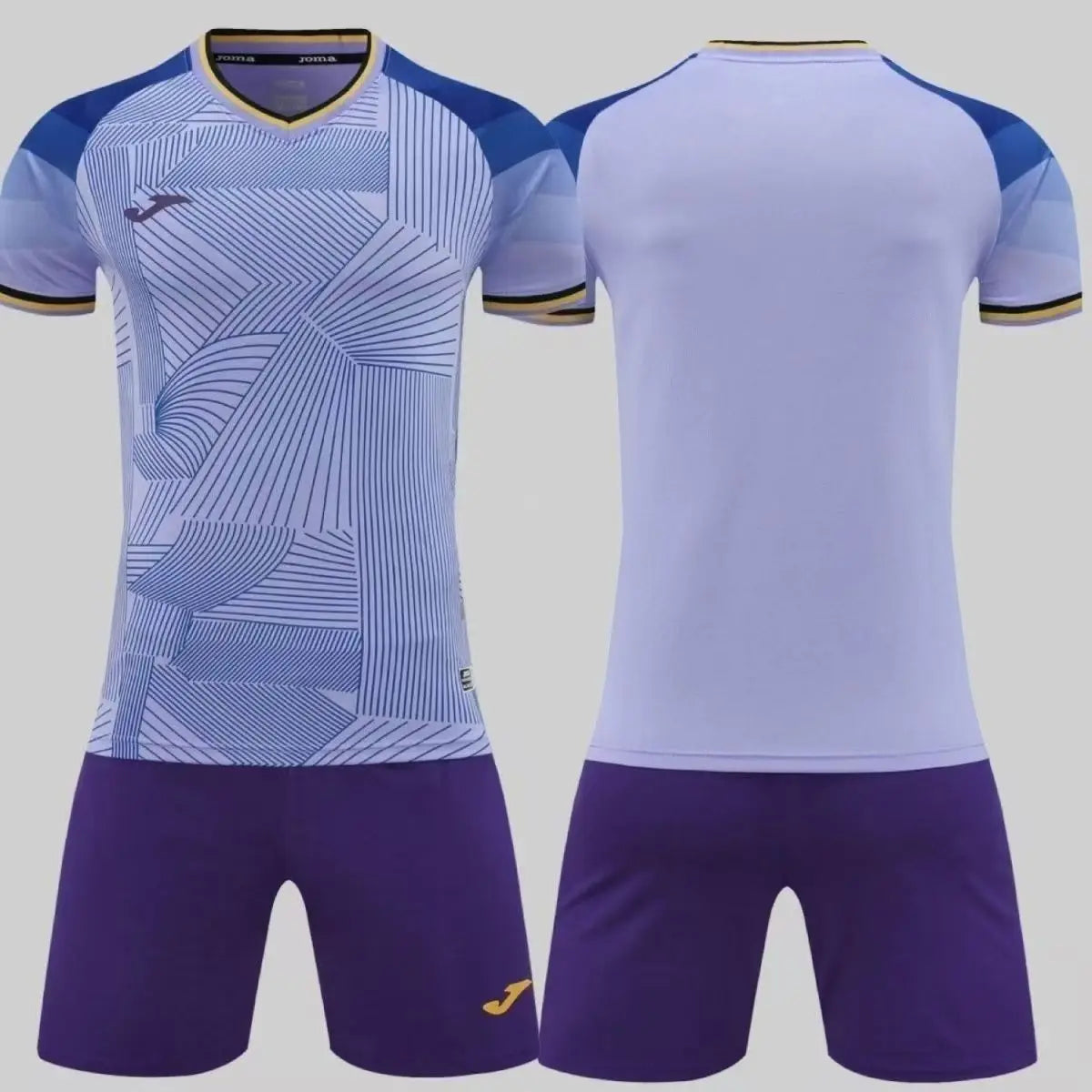 JOMA men's women's jerseys fashionable and simple tops shorts set, quick drying and moisture absorbing, competition and training