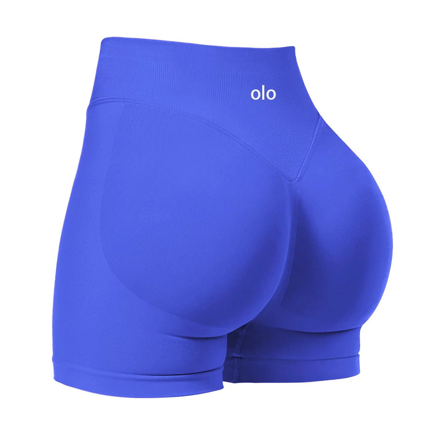 Yoga shorts luxury high waisted hip lifting quick drying sports pants high elasticity seamless women's clothing fitness shorts