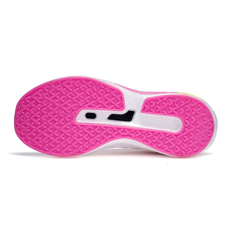 Marathon running shoes for women with soft soles, shock absorption lightweight and breathable carbon plate running shoes