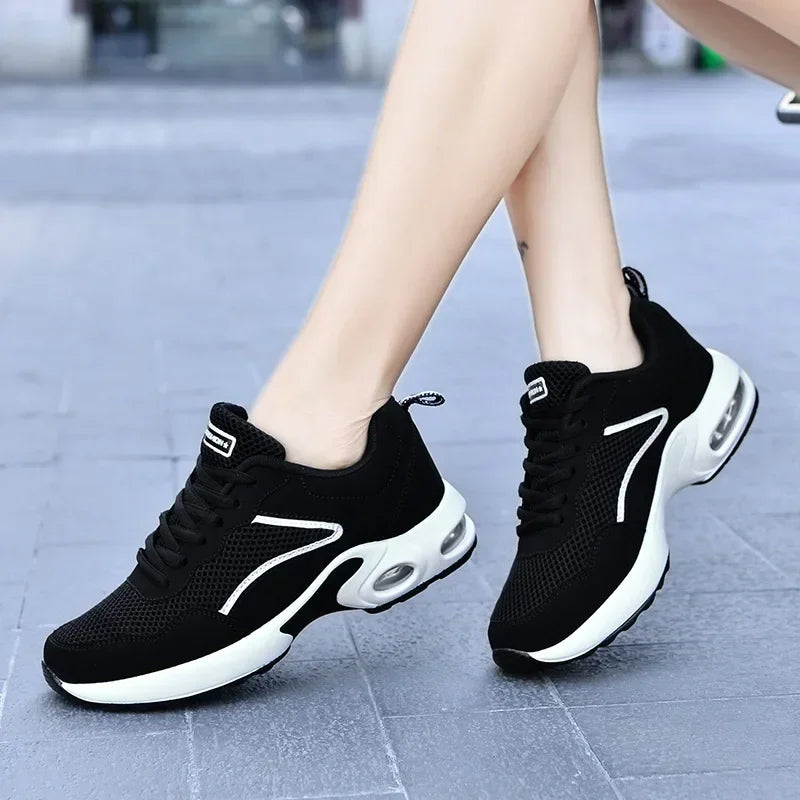 Women Sports Shoes Outdoor Breathable Women Running Shoes 2026 New Anti-slip Casual Shoes Platform Women Sneakers Tenis De Mujer
