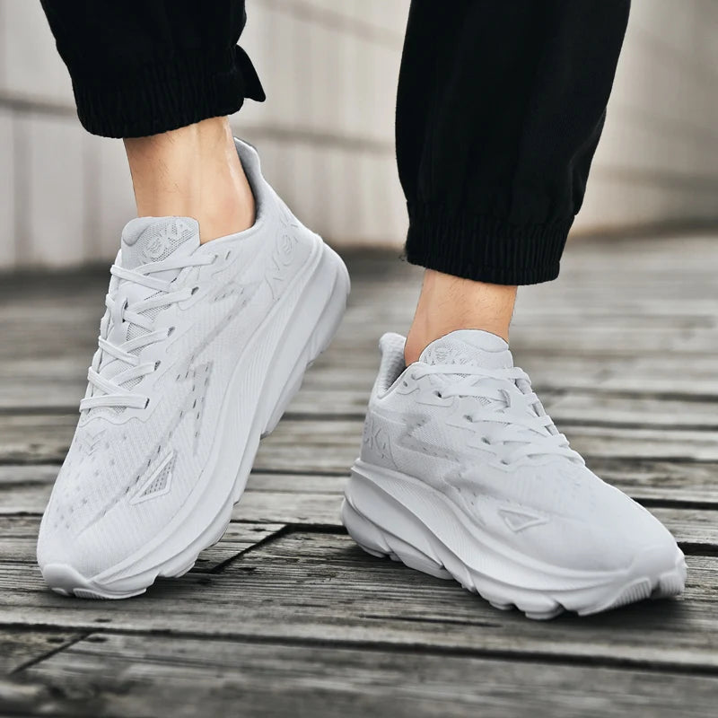 Men's Sports Running Shoes Male Carbon Plate Marathon Sports Shoe Women's Lightweight Casual Shoes Athletic Nonskid Sneakers