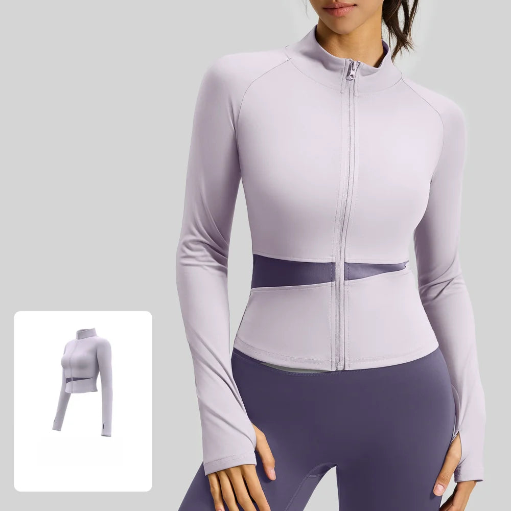 Women's Sports Wear For Fitness Jogging Long Sleeve Naked Feel Gym Woman Sport Shirt Yoga Top Female Workout Tops T-shirt