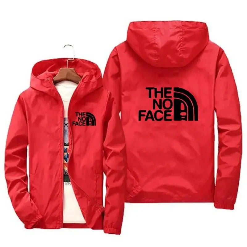 2026 new sports jacket men's spring fashion casual outdoor large size s-7XL windproof zipper hooded top