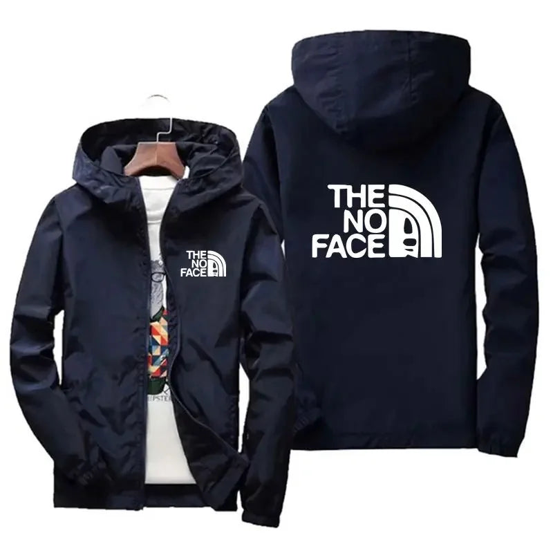 2026 new sports jacket men's spring fashion casual outdoor large size s-7XL windproof zipper hooded top