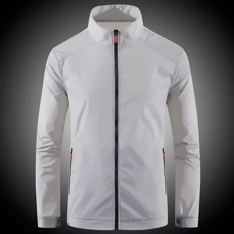 Sunscreen Coats Men's Breathable Sports Waterproof Jacket Summer UV Protection Outdoor Fishing Skin Clothing