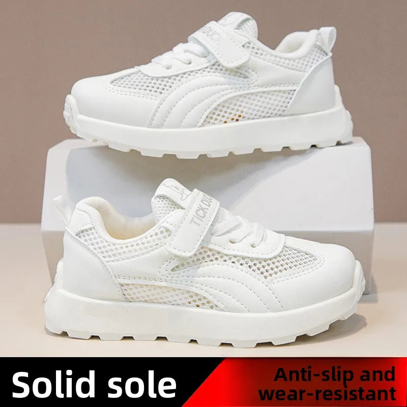 Children's Sneakers for Boy Lightweight Versatile Tennis Shoes for Girls Fashion Causal Kids School Running Basketball Shoes Hot