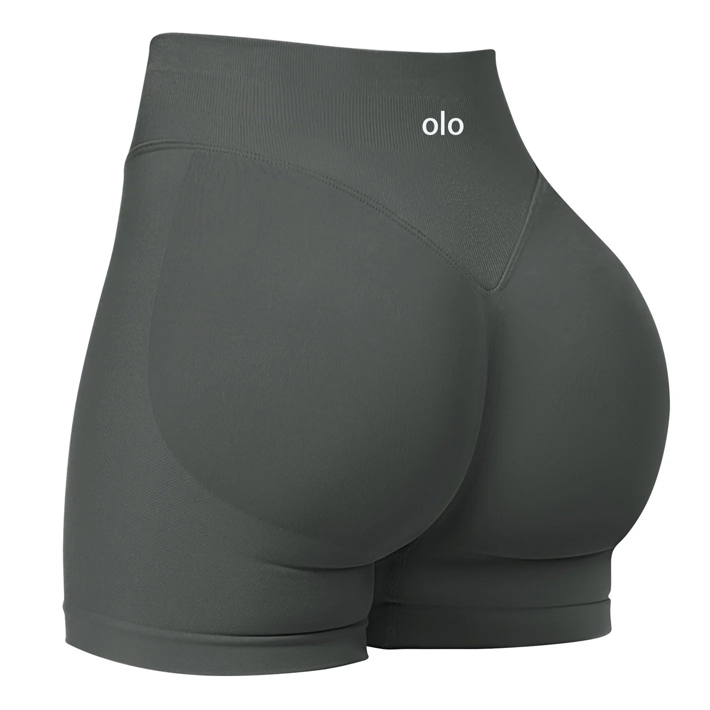 Yoga shorts luxury high waisted hip lifting quick drying sports pants high elasticity seamless women's clothing fitness shorts