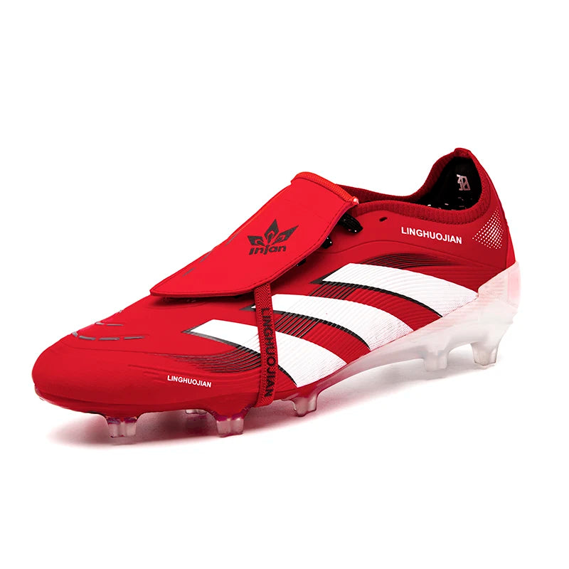 New Men Football Boots Non-Slip High-quality Soccer Shoes Grass Cleats High-top Futsal Sneakers Match Indoor Hot-selling Outdoor