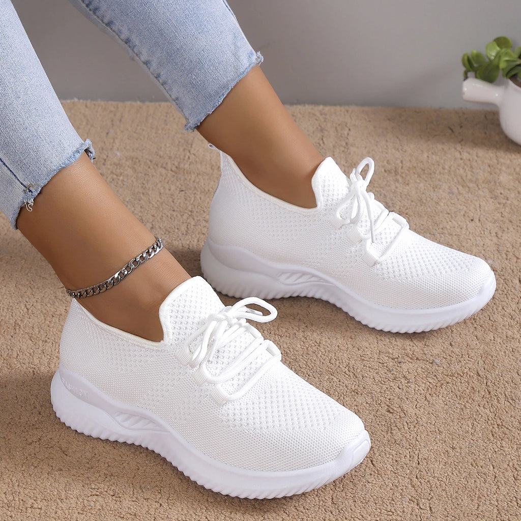 Women Running Shoes Breathable Casual Sneakers Lightweight Gym Outdoor Sport Comfortable