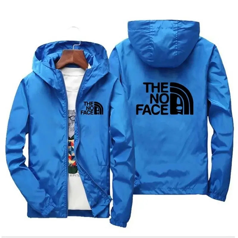2026 new sports jacket men's spring fashion casual outdoor large size s-7XL windproof zipper hooded top