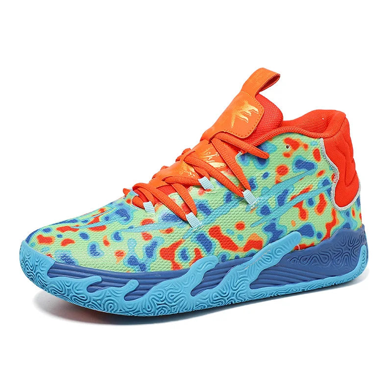 2026 Basketball Shoes for Men Cushioning Basketball Sneaker Women Kids High-top Outdoor Sport Sneakers Breathable Athletic Shoes
