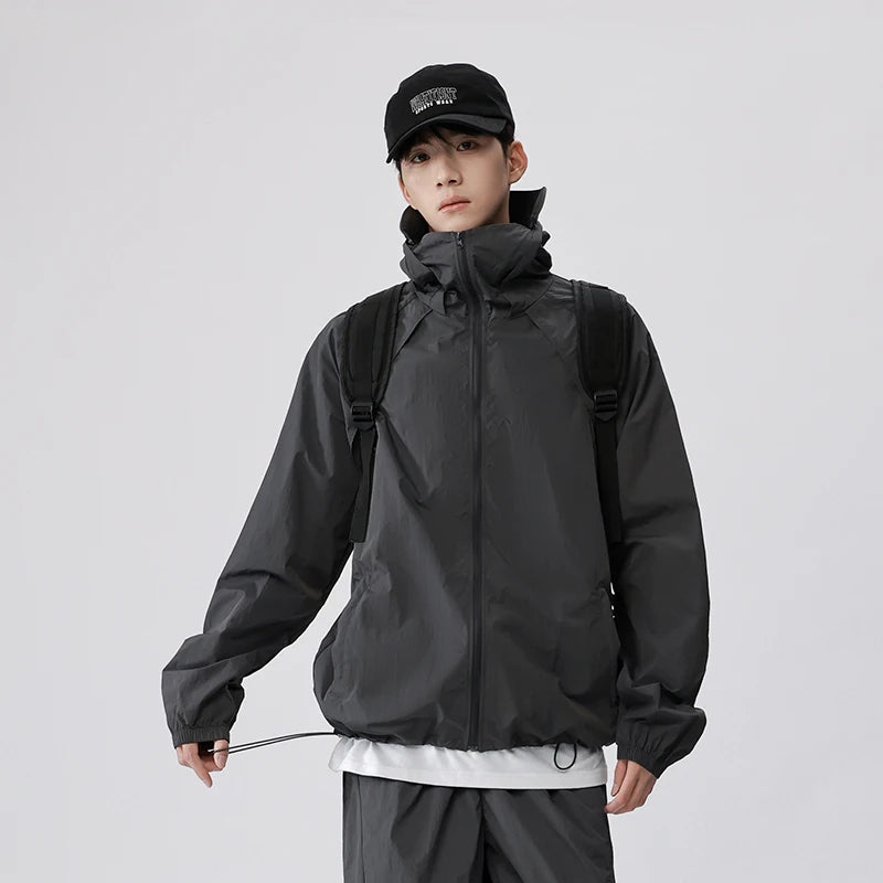 Summer Fashion Trend Sun Protection Skin Clothing Outdoor Football Training UV Protection Lightweight Breathable Couple Jacket 🇺🇸