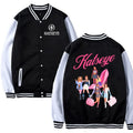 Girl Group Katseye Baseball Uniform Jacket 2026 New Katseye Kpop Baseball Jackets Coat Children's Clothing Autumn Kids Clothes